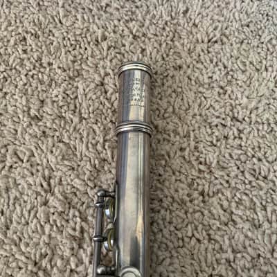 Haynes Flute HMF Gold Emb 1971 - Silver image 18