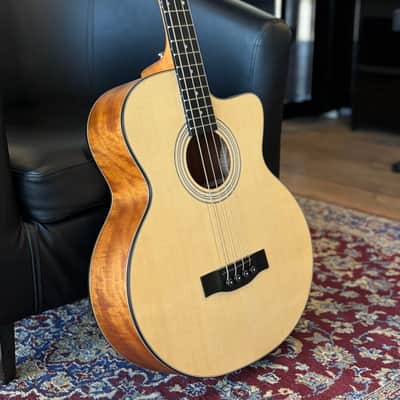 Jay Turser JTB-D200 Acoustic Bass Jumbo - Natural image 3