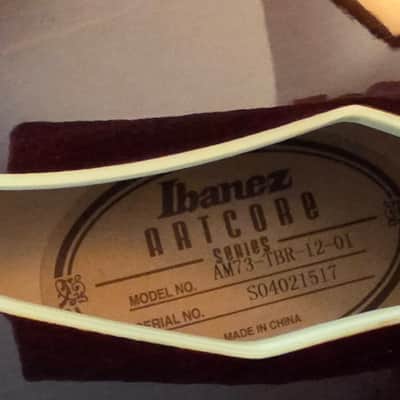 Ibanez AM73-TBR Artcore 2002 - 2007 - Transparent Brown image 7