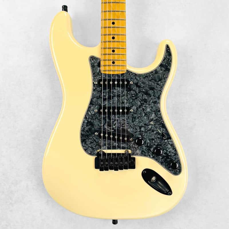 Partscaster Fender American Standard Neck Wilkinson Tremolo 2013 - Vintage White image 1