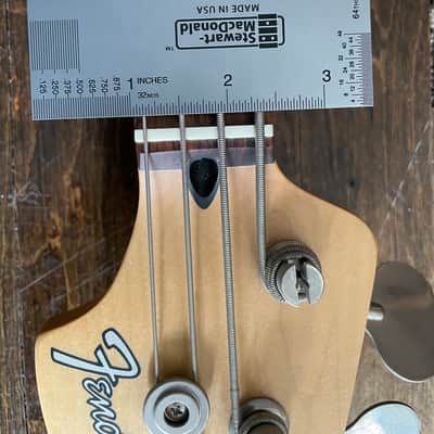 Fender Japan Jazz Bass Standard Electric Bass Candy Apple Red MIJ image 15