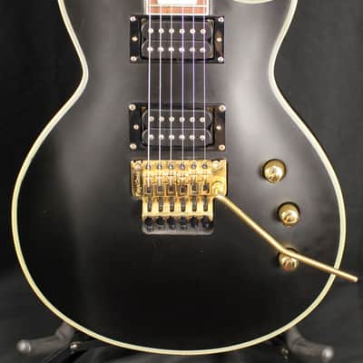 Harley Benton SC Custom DiMarzio Floyd Rose Electric Guitar Satin Black image 1