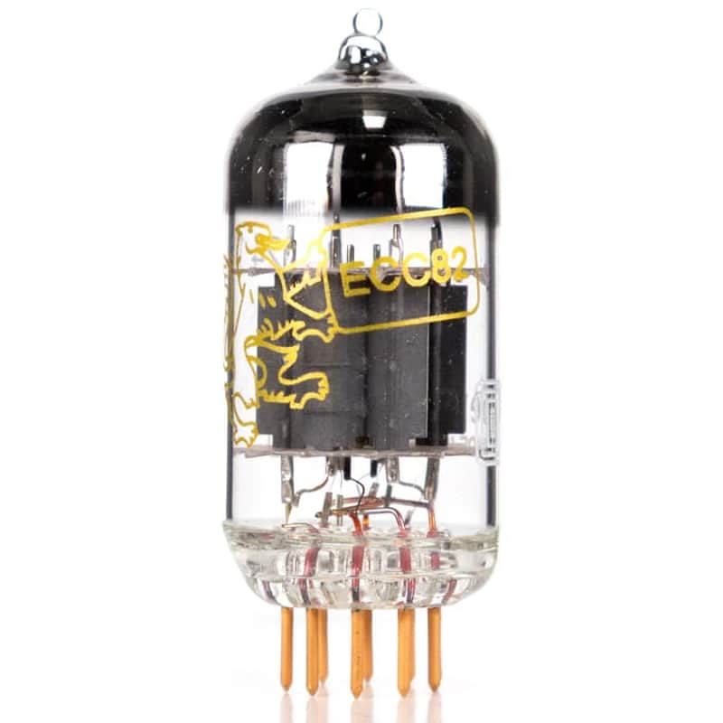 Genalex Gold Lion ECC82 / 12AU7 Gold Pin Preamp Vacuum Tube image 1