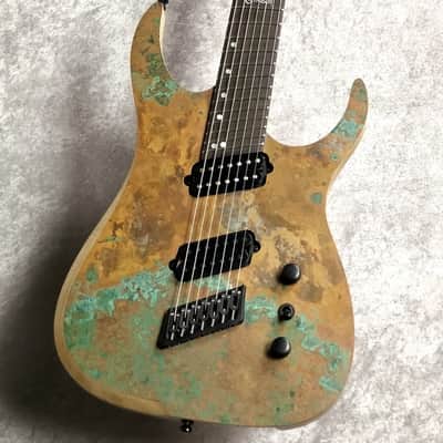 Ormsby Guitars Custom Shop HYPEMACHINE COPPER 7 -Exhibition Model at NAMM2020!!!   Real copper top!! image 2