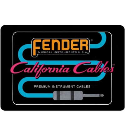 Fender Vintage 18’ California Cable - Lake Placid Blue - 099-0418-002 - Mid-90’s - Discontinued image 10