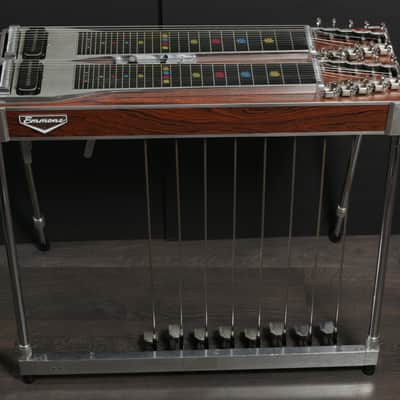 Emmons "Fatback" Push-pull Pedal Steel Guitar 1973 - Matte Walnut image 1