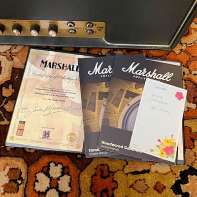 2005 Marshall JTM45/100 40th Anniversary 100w Stack Guitar Amplifier *18 of 250* image 3