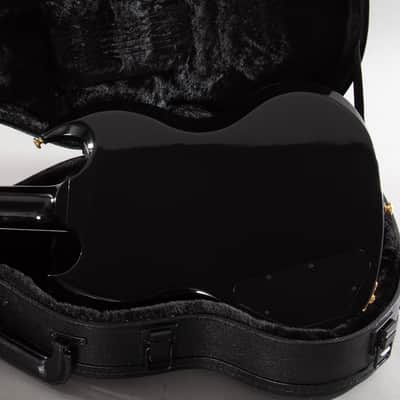 2024 Gibson SG Supreme Translucent Ebony Burst with AAA-Maple Top | Original Case image 7
