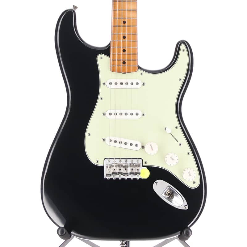 Fender Vintera II Road Worn '60s Stratocaster, Maple Fingerboard, Black (RP) image 1