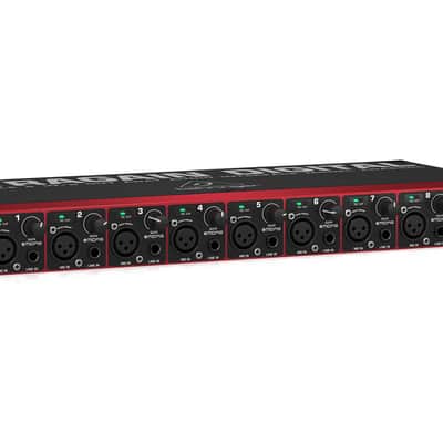 Behringer ULTRAGAIN ADA8200 8-in/8-out ADAT AD/DA Converter image 3