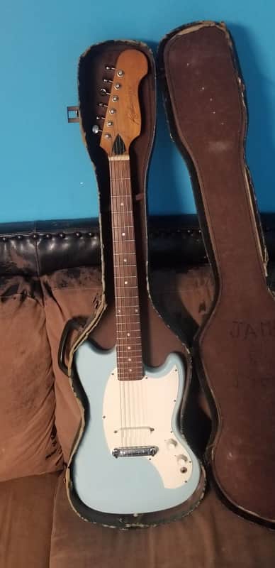 Kalamazoo KG-1 1960s - Blue image 1