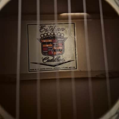59/2008 Limited Edition Esteban Cadillac Acoustic Guitar image 3