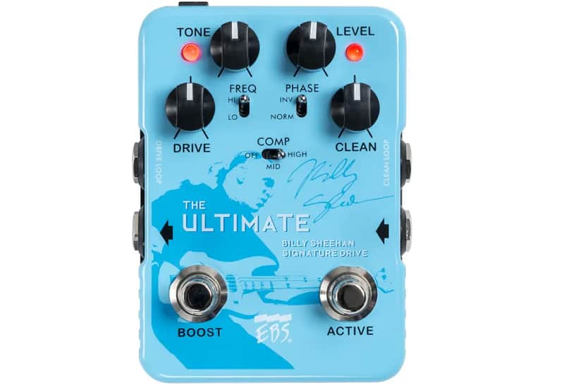 EBS Billy Sheehan Ultimate Drive Bass Effect Pedal image 1
