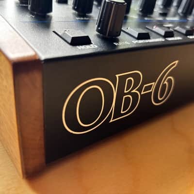 Dave Smith Instruments OB-6 Desktop 6-Voice Polyphonic Synthesizer 2017 - Present - Black image 15