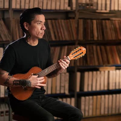 Ortega Eclipse-TE8 Custom Built Series Solid Mahogany Top Okume Neck 8-String Tenor Ukulele w/Gig Bag image 16