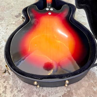 Mosrite Celebrity 3 c 1967 - Sunburst original vintage USA Mosley image 13