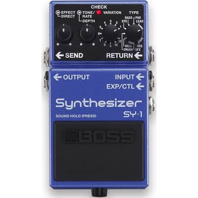 BOSS SY-1 Synthsizer - Polyphonic Synth Effects Pedal for Guitar & Bass image 1