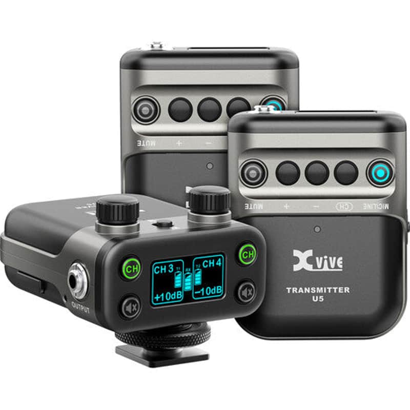 Xvive U5ST2 Wireless Audio for Video System - Two-Pack image 1