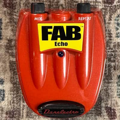 2005 Danelectro Fab Echo Delay Guitar Effect Pedal! image 1