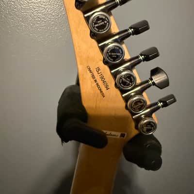 Jackson Pro Series SL2Q MAH Soloist 2020 - 2021 - Transparent Green Gotoh Locking Tunes, Gator case. image 5