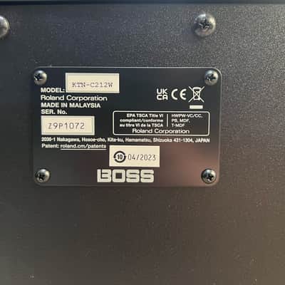 BOSS Katana Cabinet 212 Waza Guitar Speaker Cabinet image 5