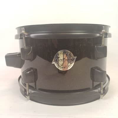 Ludwig 6x10" Questlove Pocket Black Sparkle Tom Drum Rack Ride Small Bop Fast image 1
