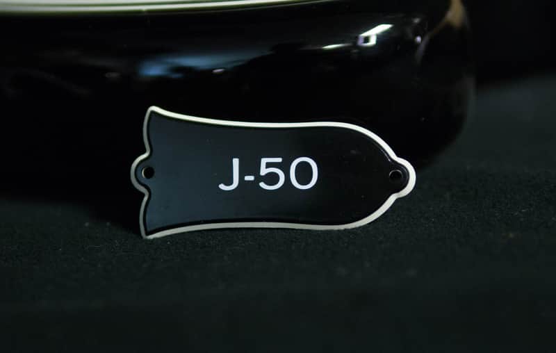 NOS Gibson "J-50" Truss Rod Cover Vintage 70's - 80's image 1