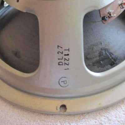 1978 Celestion Blackback G12M; 25 watt; 75hz; 16ohm; 1777 cone repaired #1 image 5