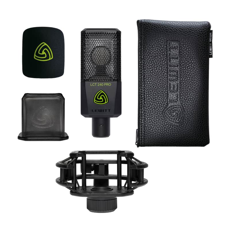 Lewitt - Large Diaphragm Condenser Vocal Set! LCT240PROBLACK *Make An Offer!* image 1