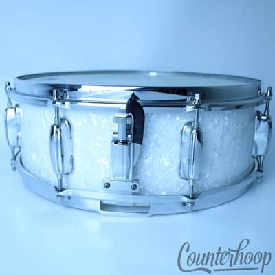 Custom Slingerland Hardware Premier Shell 15x5.5"Snare Drum Vintage60s Birch3ply image 4