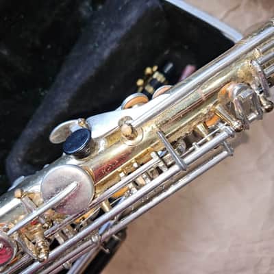 Selmer Bundy-II Alto Saxophone Brass, USA, Good Condition, w/ case/neck/MP image 14