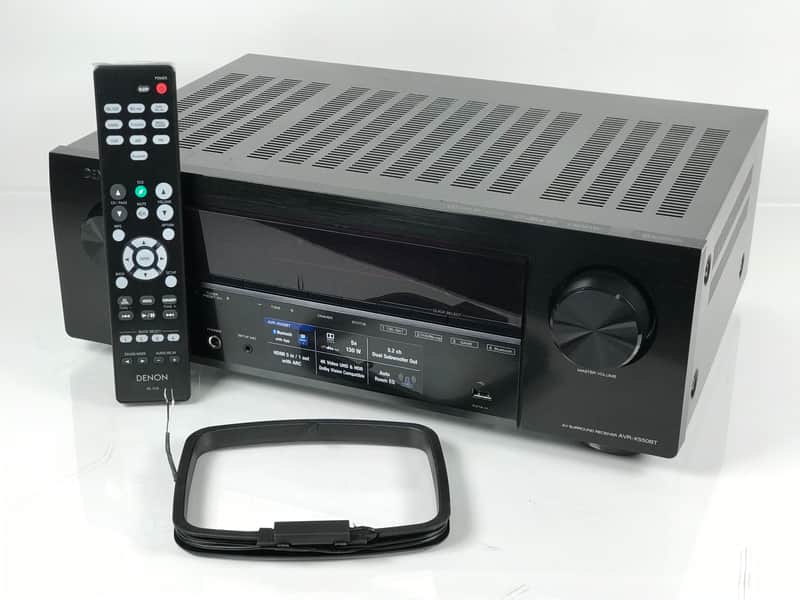 Denon AVR-X550BT AV Surround Receiver 230v image 1