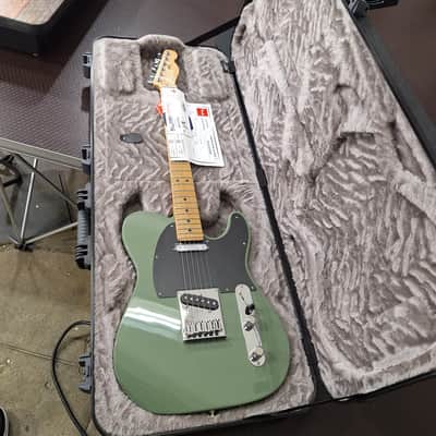 Fender Dealer Exclusive American Ultra II Telecaster - Roasted Maple - Antique Olive - Deluxe Molded Case 2026 7.6 pounds image 7