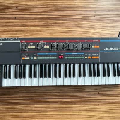 Roland Juno-106 61-Key Programmable Polyphonic Synthesizer 1984 - 1985 - Black