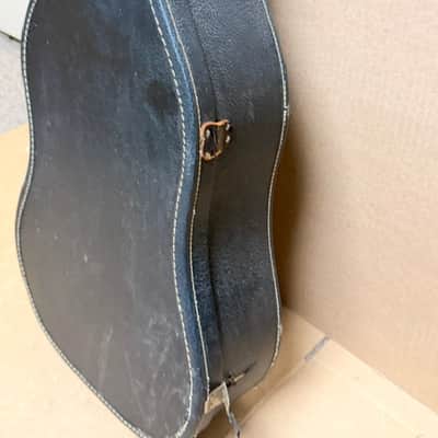 Vintage-Style Unbranded Chipboard Hardshell Parlor Guitar Case image 9