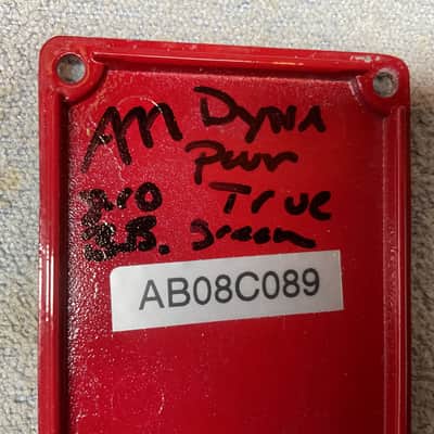 MXR '76 handwired Script Dyna Comp - Red image 4