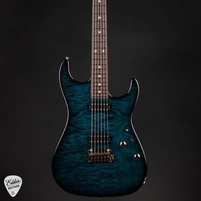 Suhr Standard Thin Burst Limited Edition - Trans Teal image 3