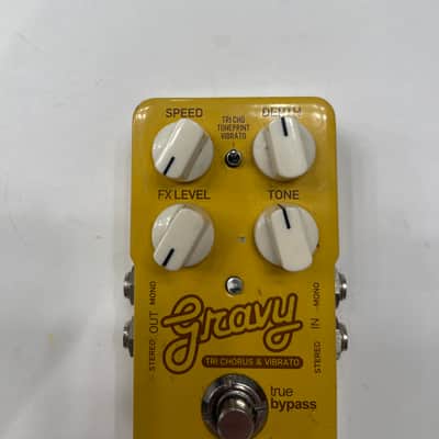 TC Electronic Gravy Tri Chorus & Vibrato Stereo Rare Guitar Effect Pedal image 2