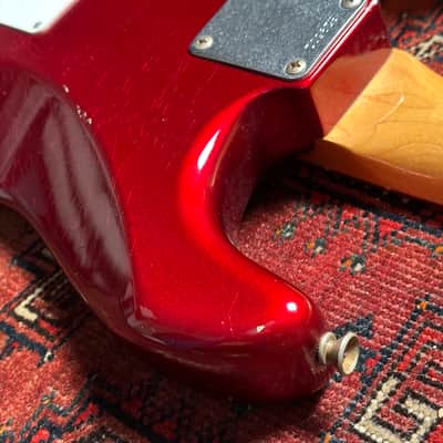 Fender Custom Shop '60 Relic Stratocaster 2006 Candy Apple Red with Matching Headstock image 13