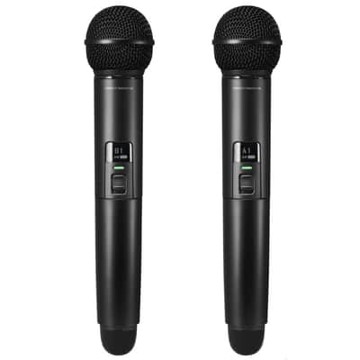 AUDIO-TECHNICA ATW-1422 Series 20 Digital 2.4GHz Dual Handheld Wireless Mic System image 2