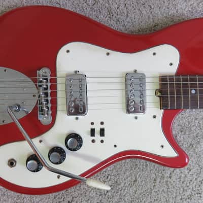 Vintage 1965 Kapa Continental Electric Guitar Original Vibrato Arm Rare USA Made image 2