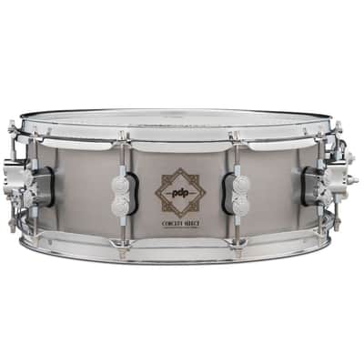Canopus 'The Steel' Snare Drum 14x5 - Second Line | Reverb