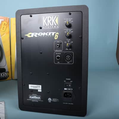 KRK Rokit 6 G3 Powered Studio Monitors (Pair) with Boxes image 5