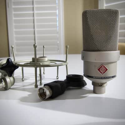 Neumann Microphone Type TLM 103 with Yoke Circa-2000s-Brushed Silver image 14
