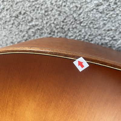 41 Inch Vintage Acoustic Guitar, Solid Spruce Top Body, Mahogany Neck, Rosewood Fingerboard image 18