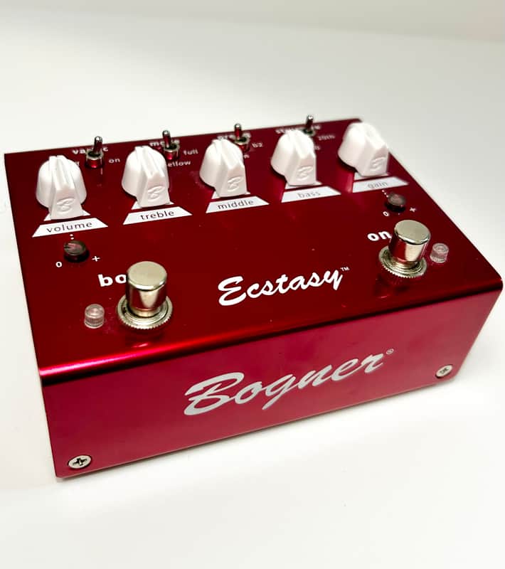 Bogner Ecstasy Red Overdrive w/ Boost 2010s Red image 1