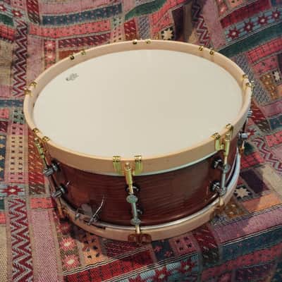 SSS Solid Shell Shop Custom Snare Drum Unikat 2025 - Brown image 12