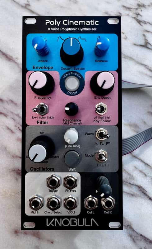 Knobula Poly Cinematic 8-Voice Polyphonic VCO image 1