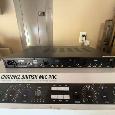 Warm Audio WA273 2-Channel British Microphone Preamp 2018 - Present - RAF Blue Gray image 5