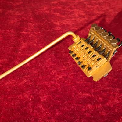 Licensed by Floyd Rose Tremolo Bridge Brushed Gold image 8